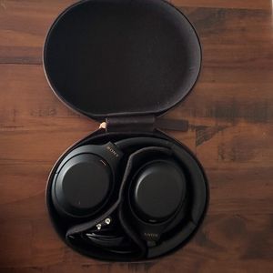 Sony WH-1000XM4 Wireless Noise-Canceling Over-Ear Headphones (Black)